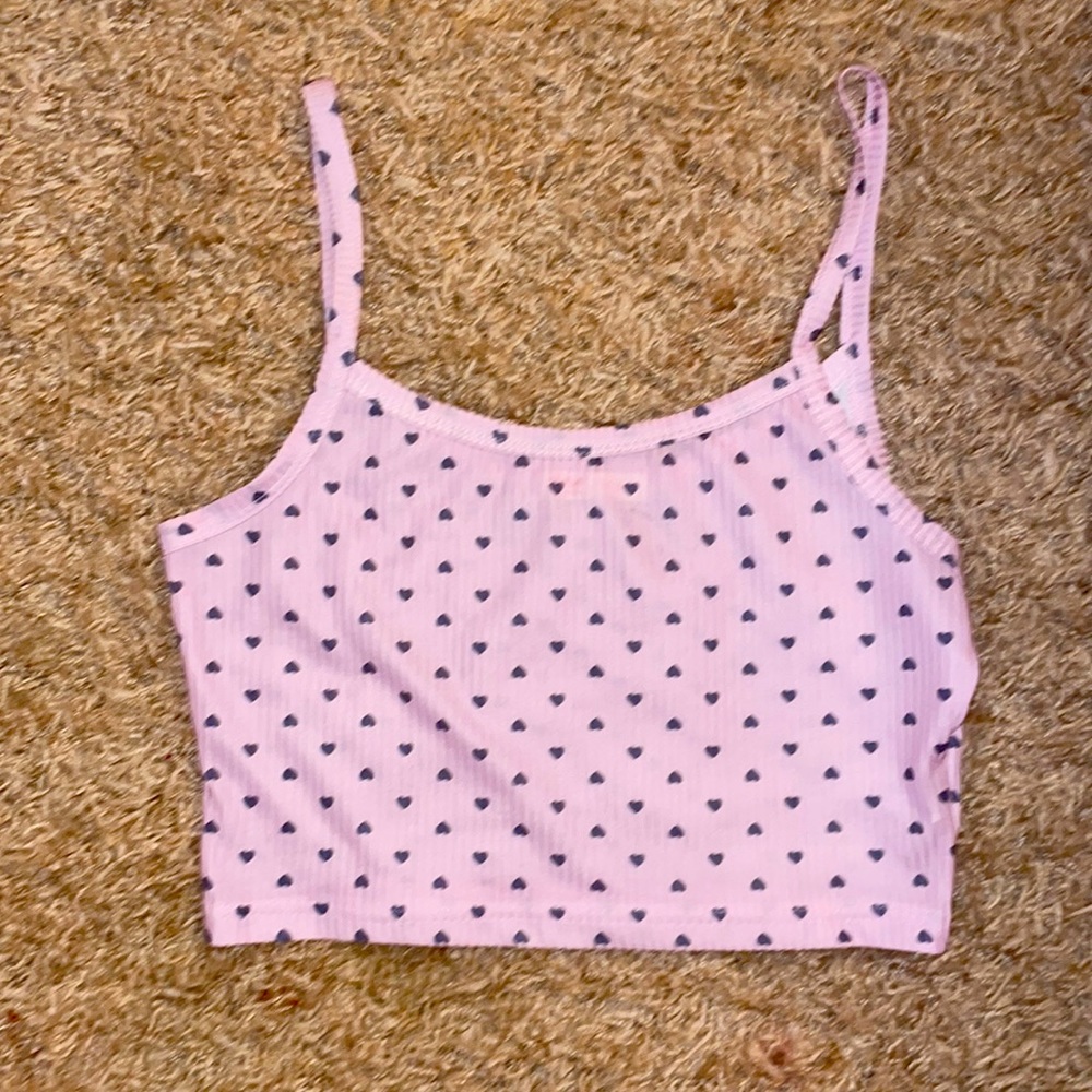 Medium ROMWE Heart Tank Top